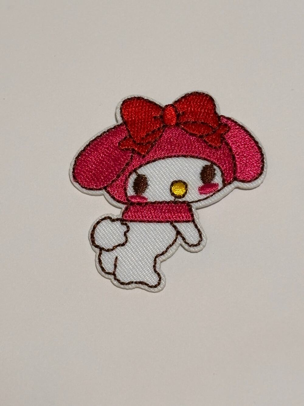 Hello Kitty Sanrio Characters Style Iron Patch Clothing Accessory My Melody Red